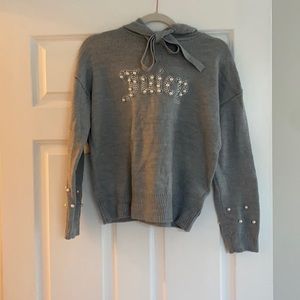 Medium grey pearl juicy sweatshirt
